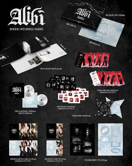 XODIAC - 4TH SINGLE ALBUM Alibi