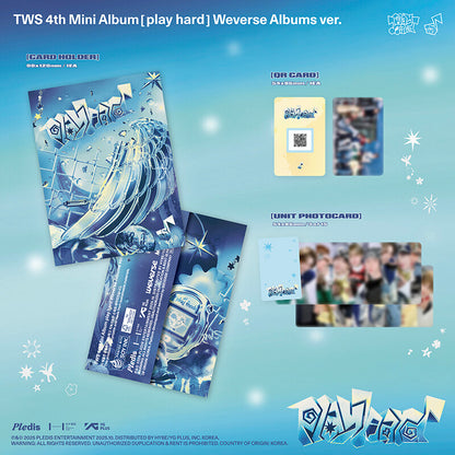 TWS - 4th Mini Album play hard (Weverse Albums ver.)