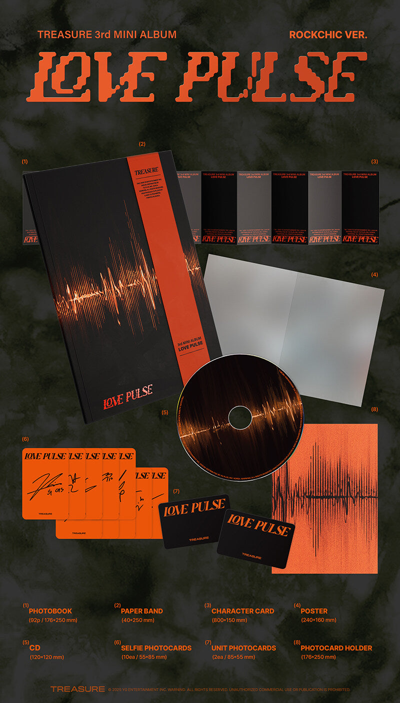 TREASURE – LOVE PULSE (3rd Mini Album)
