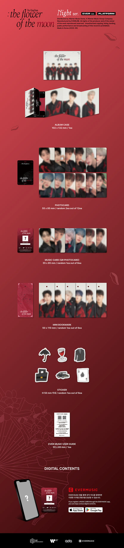 The KingDom - Special Album : the flower of the moon (PLATFORM)