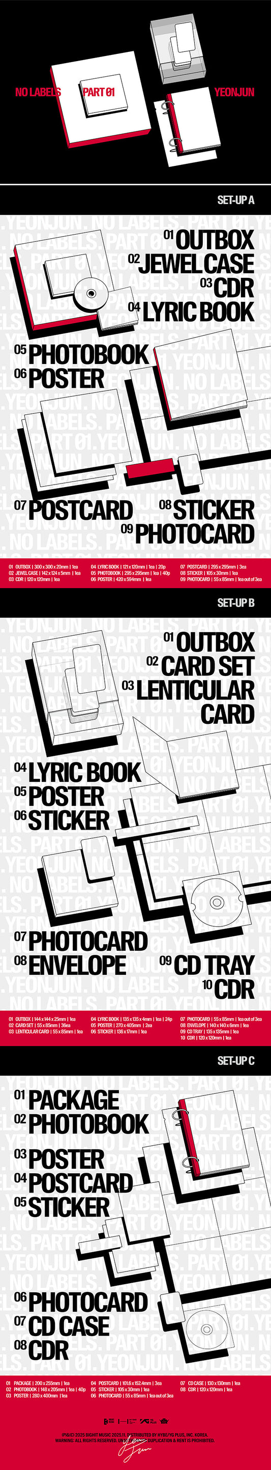 YEONJUN (TXT) - NO LABELS: PART 01