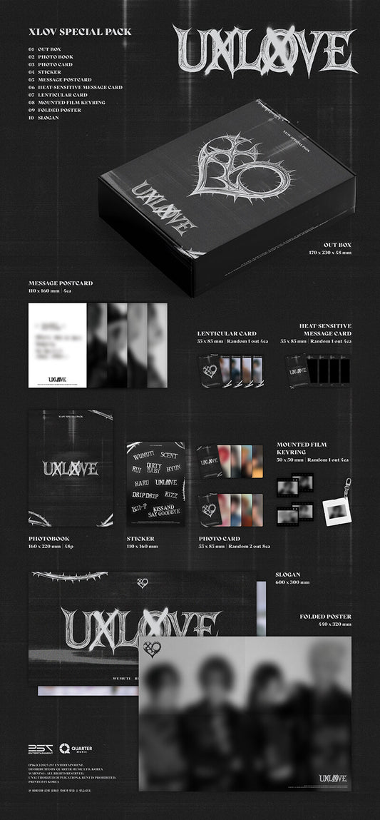 XLOV - 1ST MINI ALBUM UXLXVE (SPECIAL PACK)
