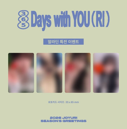 JO YURI - 2026 SEASON’S GREETINGS 365 Days with YOU(RI)