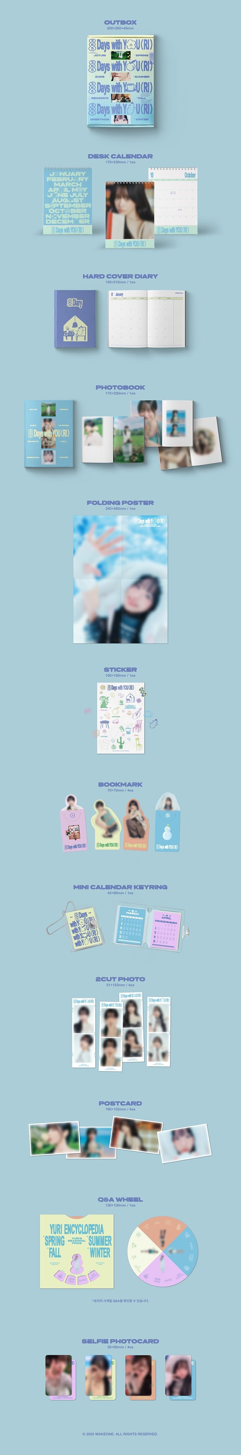 JO YURI - 2026 SEASON’S GREETINGS 365 Days with YOU(RI)