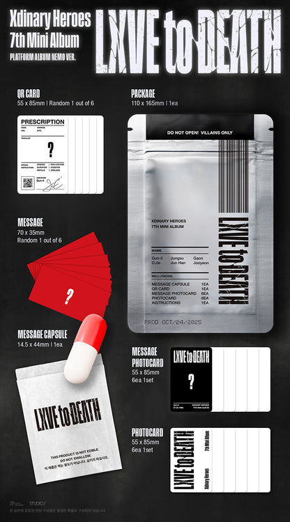 Xdinary-Heroes - LXVE to DEATH (Platform)