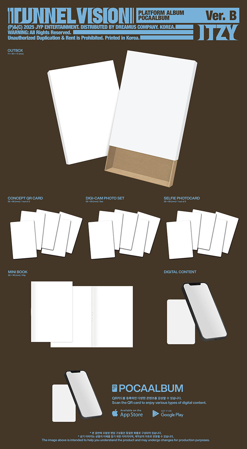 ITZY - TUNNEL VISION (POCAALBUM)