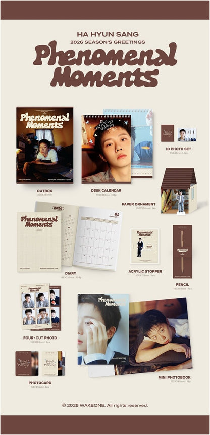 HA HYUN SANG - 2026 SEASON’S GREETINGS PHENOMENAL MOMENTS