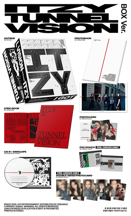ITZY - TUNNEL VISION (Box Ver.)