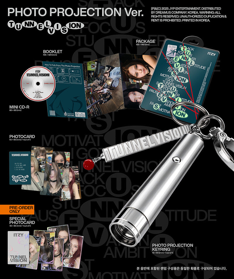 ITZY - TUNNEL VISION (Photo Projection Ver.)