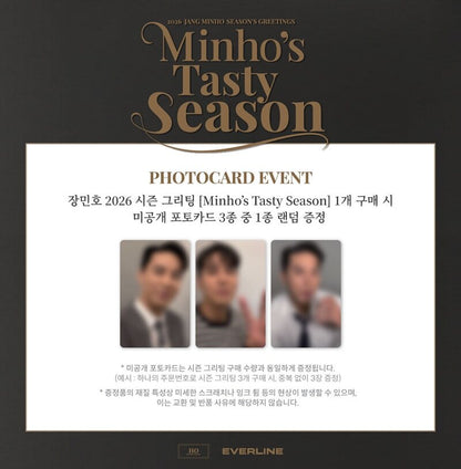 JANG MIN HO - 2026 SEASON’S GREETINGS Minho’s Tasty Season
