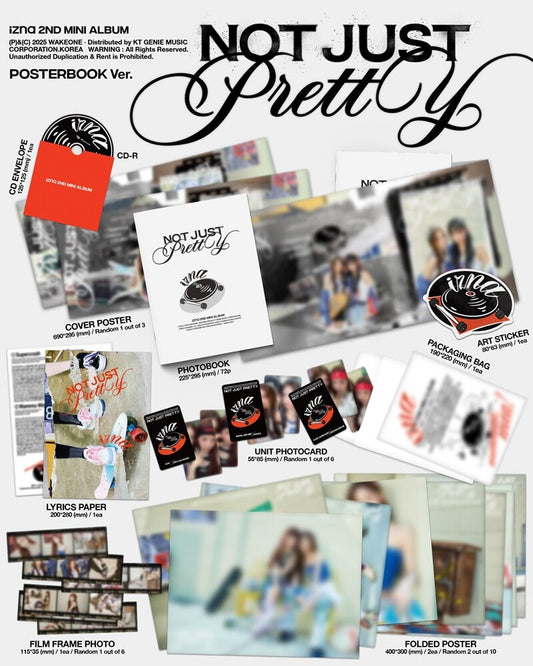 izna - Not Just Pretty (POSTERBOOK Ver.)