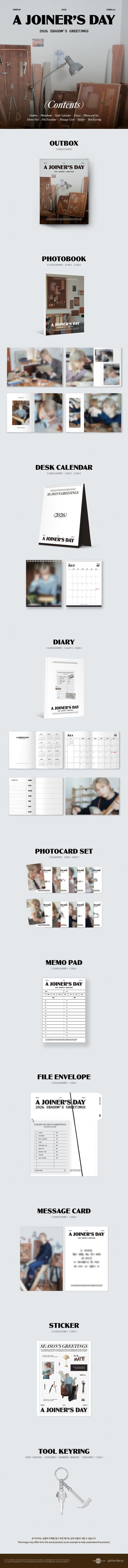 TAEMIN - 2026 Seasons Greetings A JOINER’S DAY