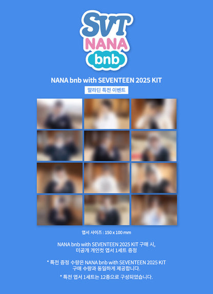 SEVENTEEN - NANA bnb with SEVENTEEN - 2025 KIT
