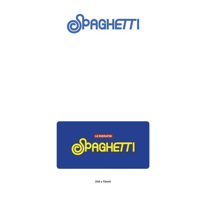 LE SSERAFIM - 1st Single Album SPAGHETTI (STRESS BALL ver.)