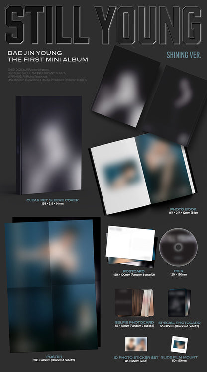 BAE JIN YOUNG - 1st Mini Album STILL YOUNG