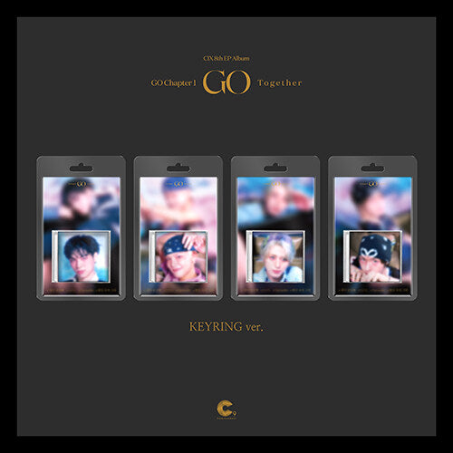 CIX - 8TH Mini Album GO Chapter 1 : GO Together (KEYRING ver. / random)