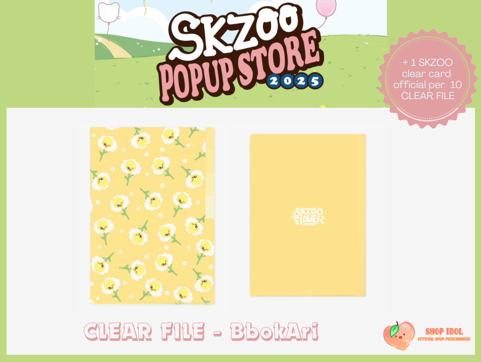 SKZOO - POP UP STORE 2025 JAPAN (2ND LINE UP) SKZOO