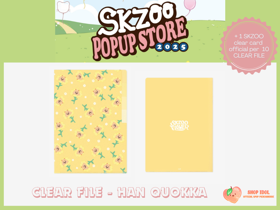 SKZOO - POP UP STORE 2025 JAPAN (2ND LINE UP) SKZOO