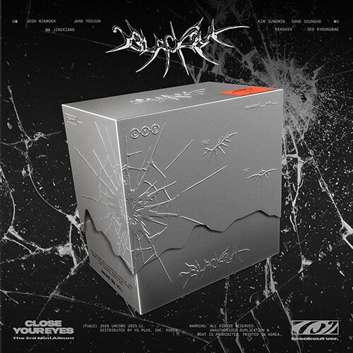 CLOSE YOUR EYES - The 3rd Mini Album blackout (breakout ver.)