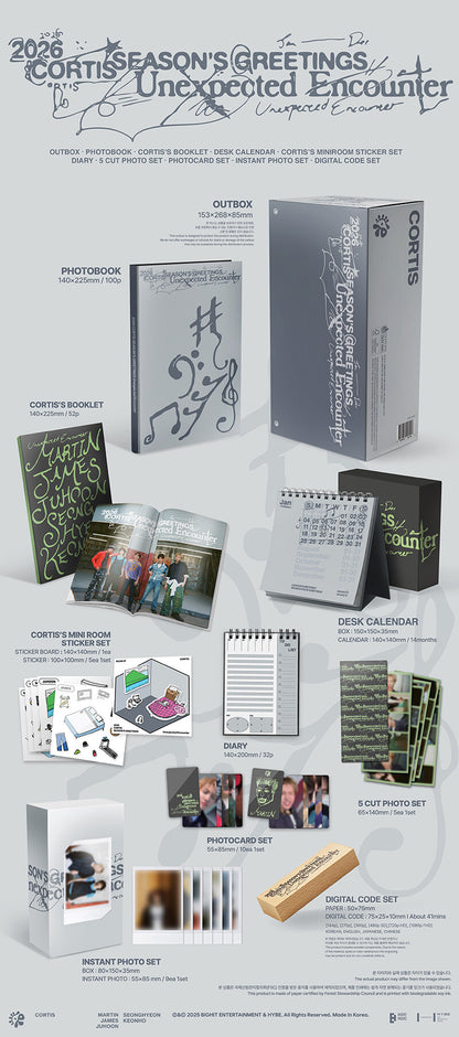 CORTIS – 2026 SEASON’S GREETINGS : UNEXPECTED ENCOUNTER