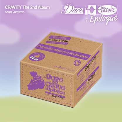 CRAVITY - The 2nd Album Dare to Crave : Epilogue (Grape Ccrew ver. limited edition)