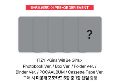 ITZY - Girls Will Be Girls (Cassette Tape Ver.)