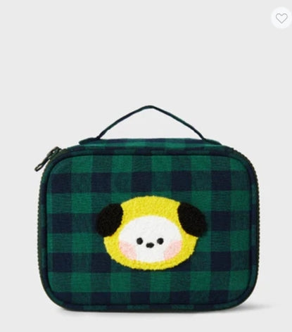 (PRE-ORDER) BT21 - MININI CHEKERED POUCH BASIC