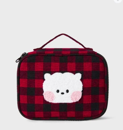 (PRE-ORDER) BT21 - MININI CHEKERED POUCH BASIC