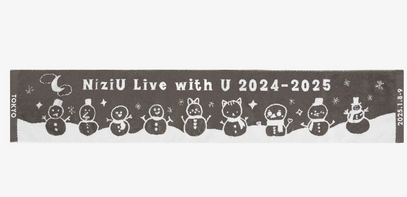 (PRE ORDER) NiziU Live with U 2024-2025 (JAPAN OFFICIAL MD)