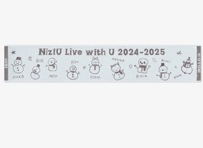 (PRE ORDER) NiziU Live with U 2024-2025 (JAPAN OFFICIAL MD)