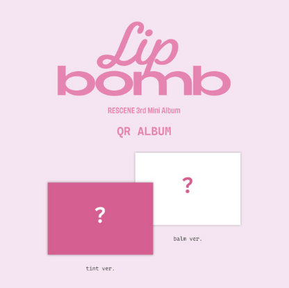 RESCENE - The 3rd Mini Album lip bomb (QR photocard ver.)