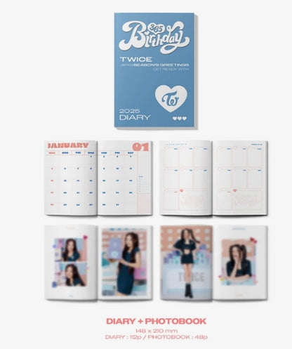 TWICE JAPAN SEASON'S GREETINGS 2025 “BIRTHDAY365”