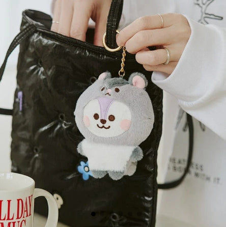 (PRE-ORDER) BT21 BABY PLUSH KEYRING FLUFFY