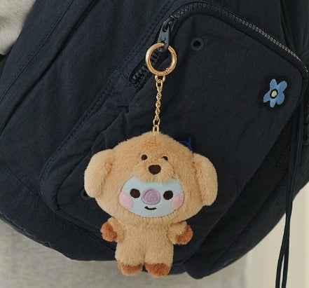 (PRE-ORDER) BT21 BABY PLUSH KEYRING FLUFFY