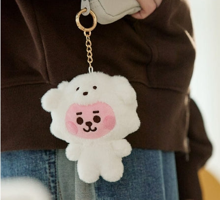 (PRE-ORDER) BT21 BABY PLUSH KEYRING FLUFFY