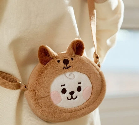 (PRE-ORDER) BT21 BABY CROSSBODY BAG FLUFFY