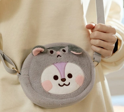 (PRE-ORDER) BT21 BABY CROSSBODY BAG FLUFFY