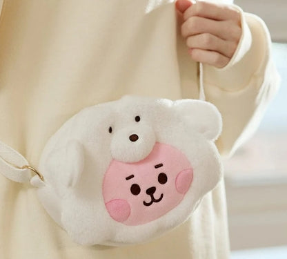 (PRE-ORDER) BT21 BABY CROSSBODY BAG FLUFFY