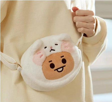 (PRE-ORDER) BT21 BABY CROSSBODY BAG FLUFFY