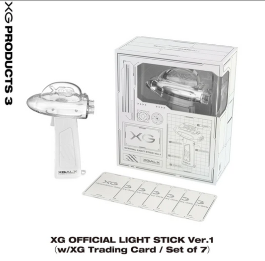 XG OFFICIAL LIGHT STICK Ver.1（w/XG Trading Card / Set of 7）