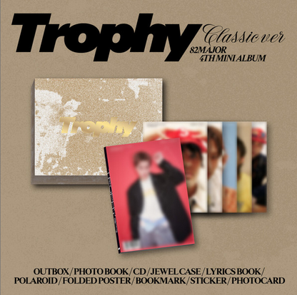 82MAJOR - 4TH MINI ALBUM Trophy (Classic ver.)