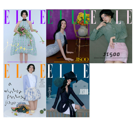 ELLE december 2025 Cover: BLACK PINK JISOO