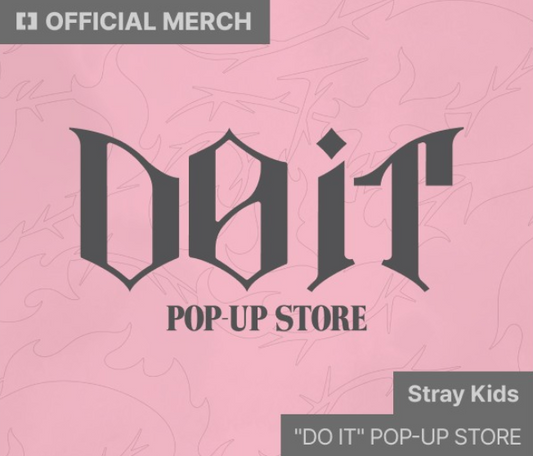 Stray kids - DO IT - POP-UP STORE (ONLINE OFFICIAL MD) (SKZOO VER)
