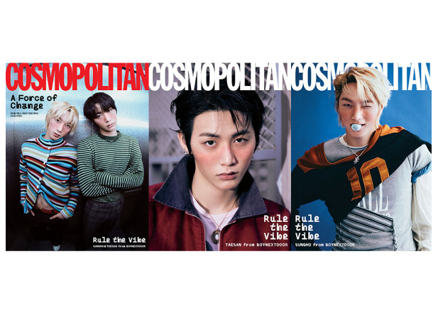 COSMOPOLITAN january 2026 (Cover : BOYNEXTDOOR sungho taesan)