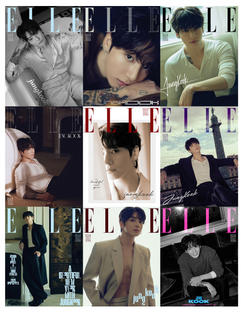 ELLE january 2026 Cover: BTS Jung Kook
