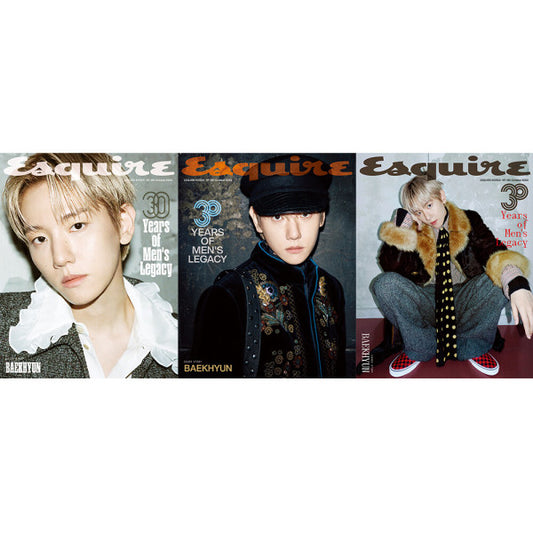 ESQUIRE October 2025 Cover: BAEKHYUN