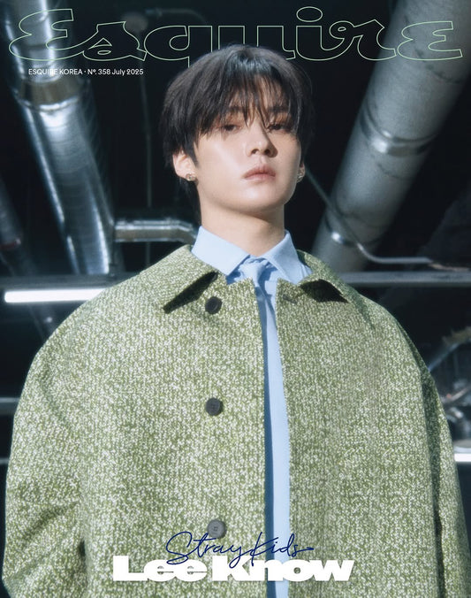 Esquire Korea – August 2025 (Cover : Stray Kids Lee Know)