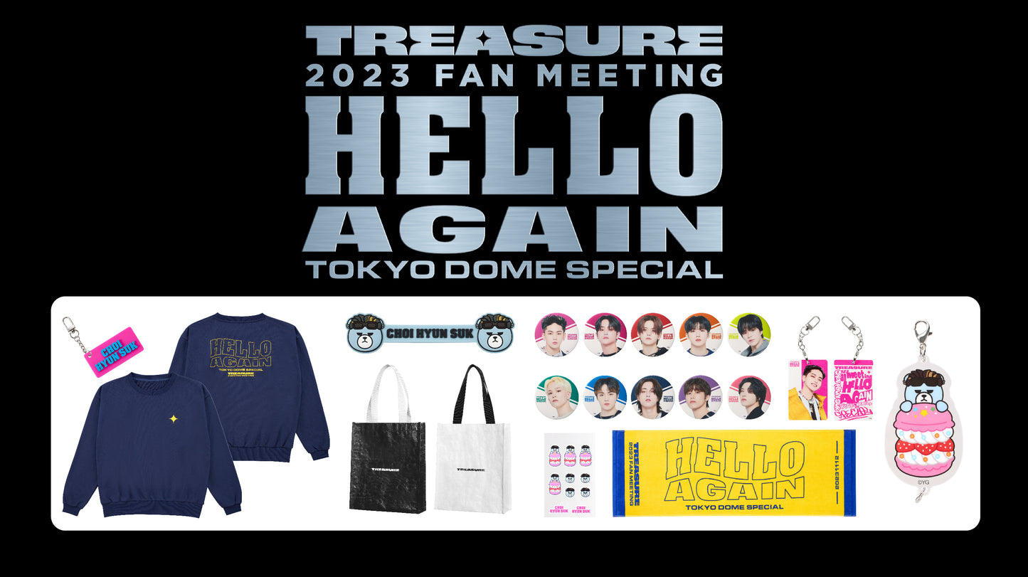 [PRE-ORDER] TREASURE - HELLO AGAIN TOKYO DOME (OFFICIAL JAPAN MD)