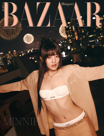 [PRE-ORDER] IVE JANG WON-YOUNG / IDLE MINNIE - HARPERS BAZAAR (WOMENS MONTHLY) 2023
