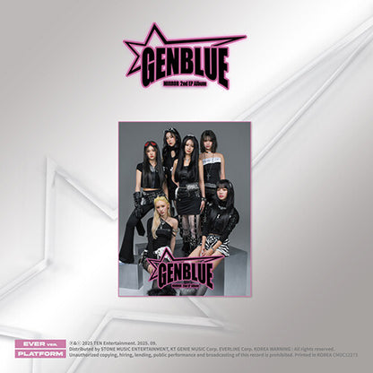 GENBLUE - 2nd Mini Album MIRROR (POCA)